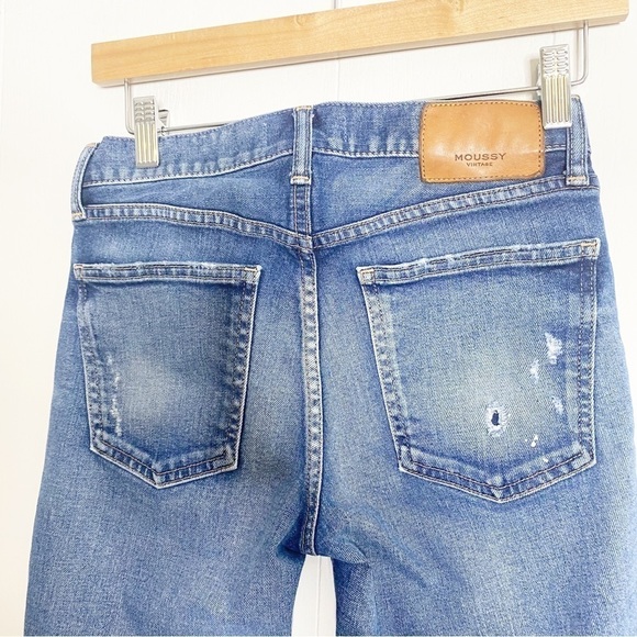 Moussy Vintage MV Lancaster Skinny Jeans in Blue 25 - Picture 9 of 15